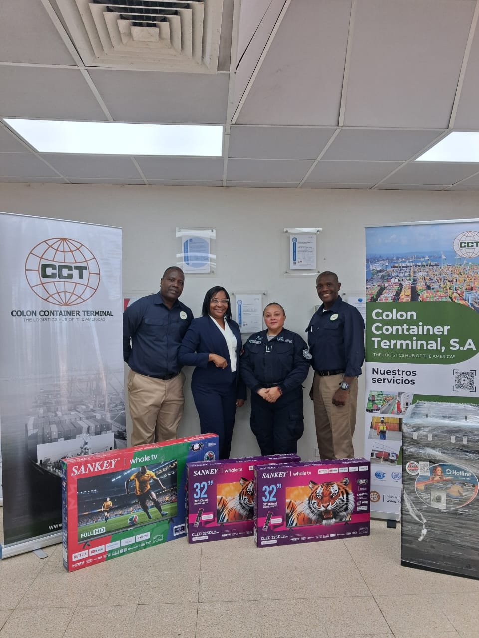 CCT donation to National Police 89th anniversary